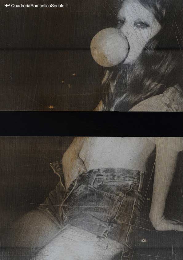 masturbazione di femmina con bubblegum