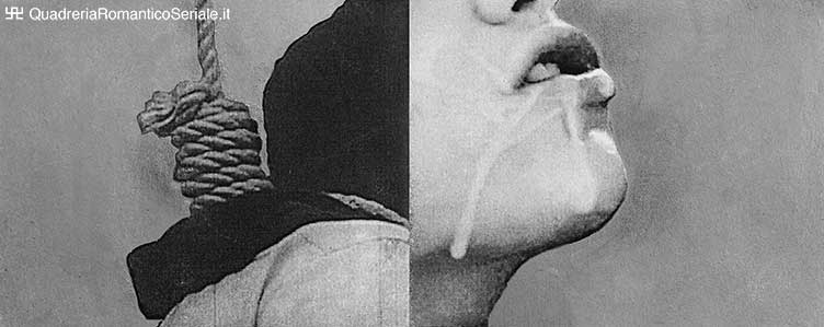 cappio e volto con sperma sulla bocca