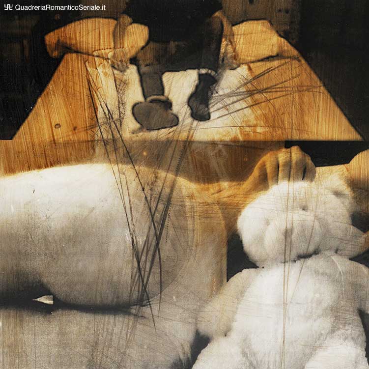 sedere di ragazza con peluche